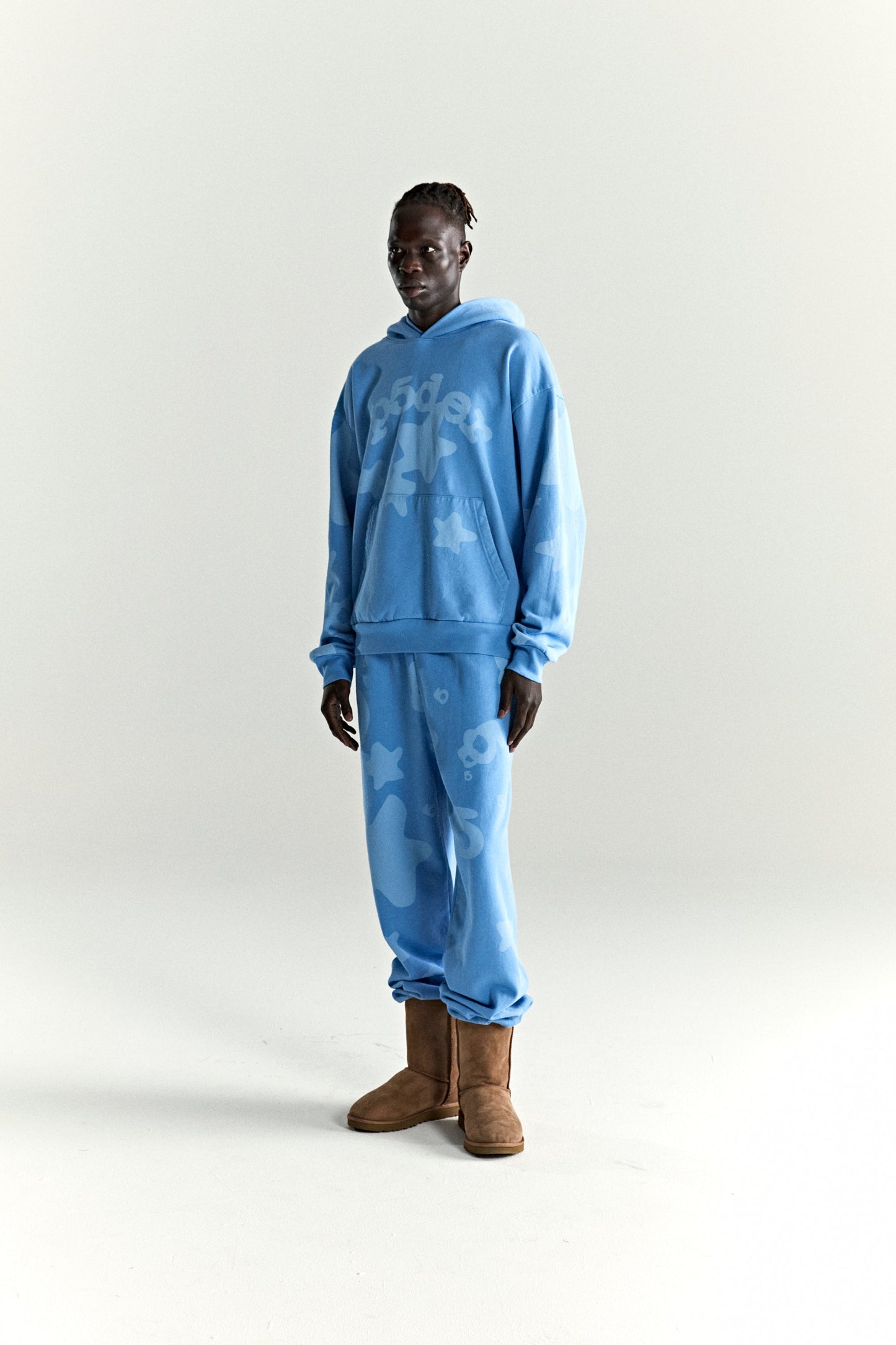 SP5DER Beluga V2 Hoodie – Blue - Detail View 6