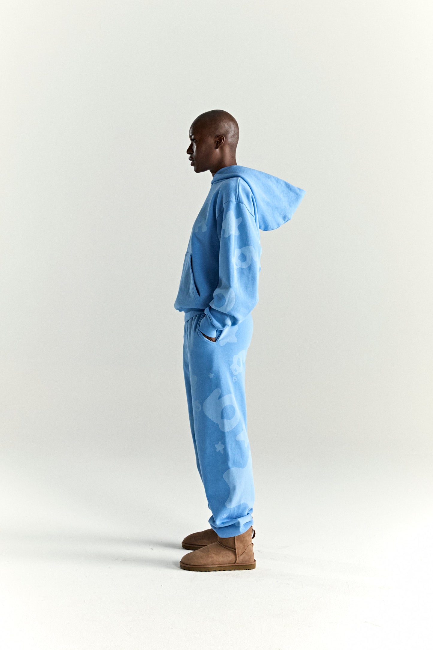 SP5DER Beluga V2 Hoodie – Blue - Detail View 9