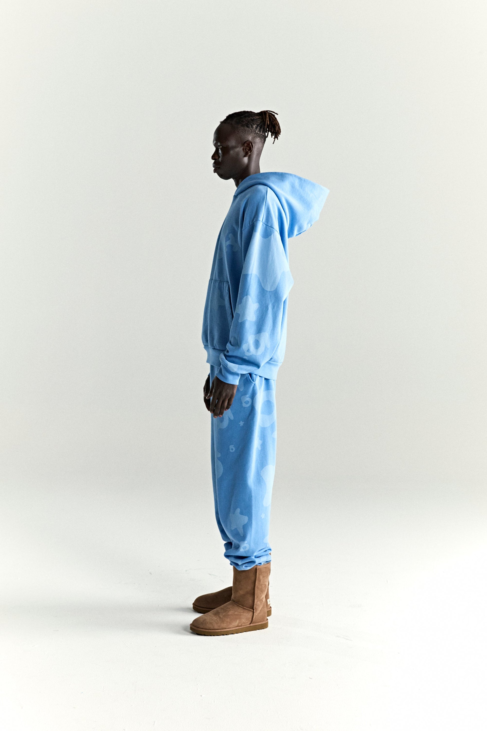 SP5DER Beluga V2 Hoodie – Blue - Detail View 8