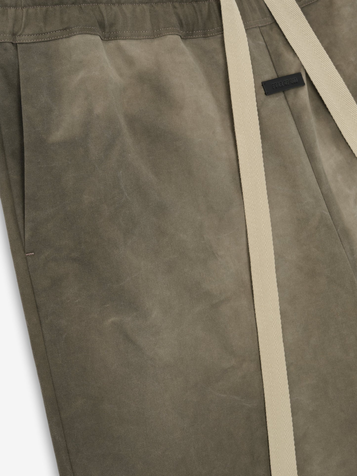 Fear of God Heavy Cotton Split-Knee Wide-Leg Pant – Willow, Men's