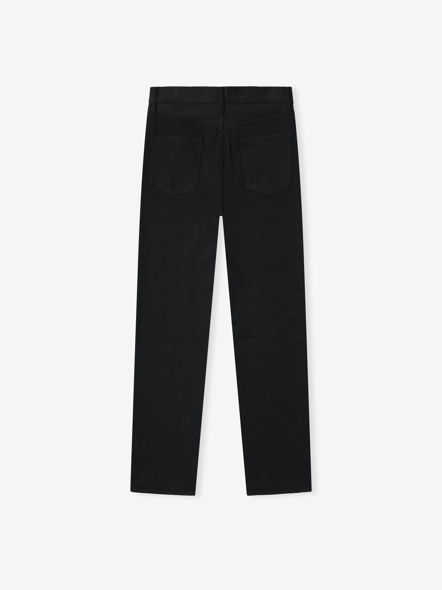 Fear of God Straight 5 Pocket Jean – Rinsed Black, Men's
