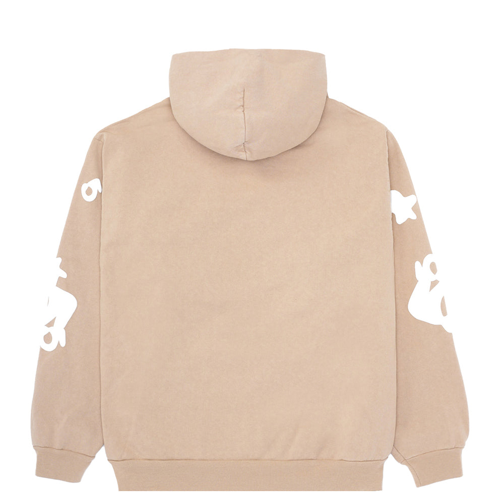SP5DER Beluga Hoodie – Sand - Back View