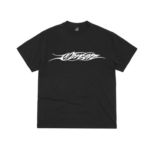 Corteiz Tribal Graphic Tee - Black