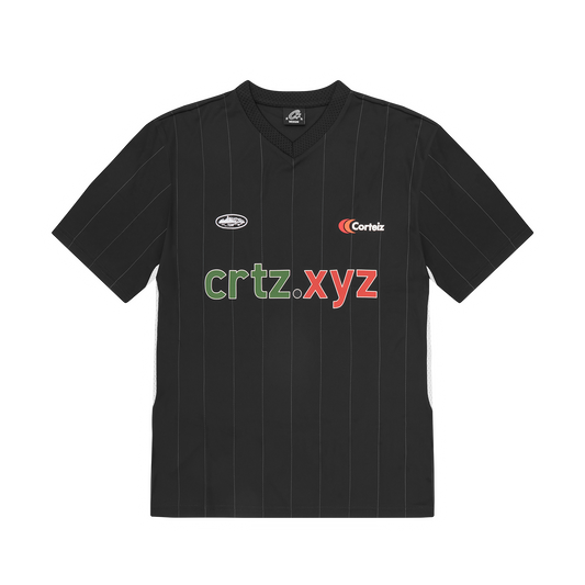 Corteiz Website Football Jersey - Black
