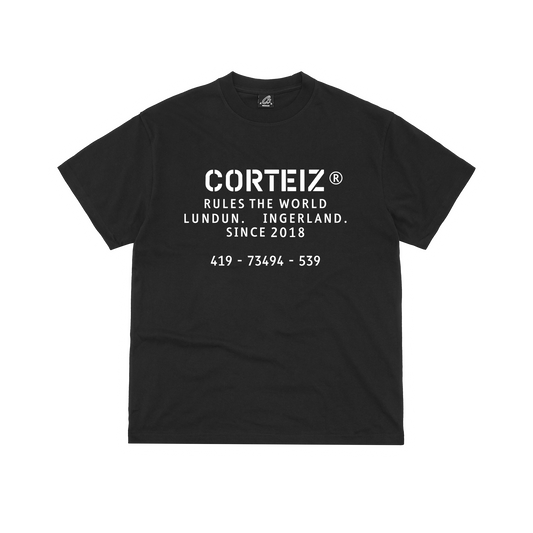 Corteiz OG Stencil Graphic Tee - Black