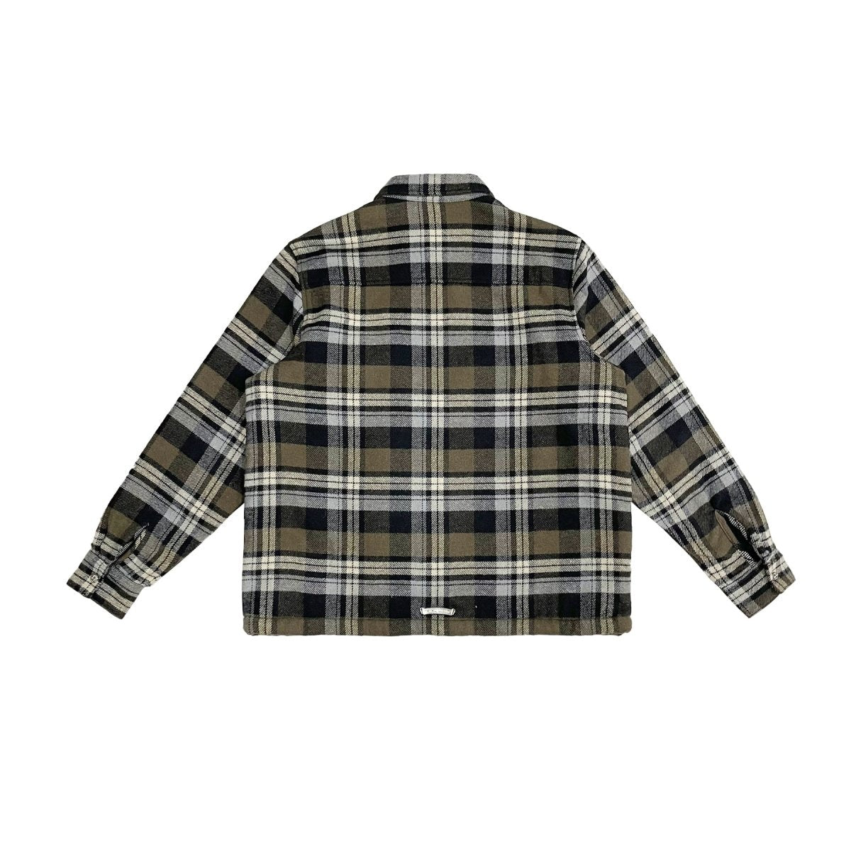 Chrome Hearts Plaid Work Dog Flannel Shirt Jacket