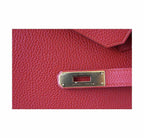 Hermes Birkin 25 Vermillion Togo Leather Gold Hardware