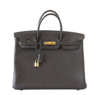 Hermes Birkin 40 Plomb Togo Leather Gold Hardware