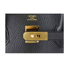 Hermes Birkin 40 Plomb Togo Leather Gold Hardware