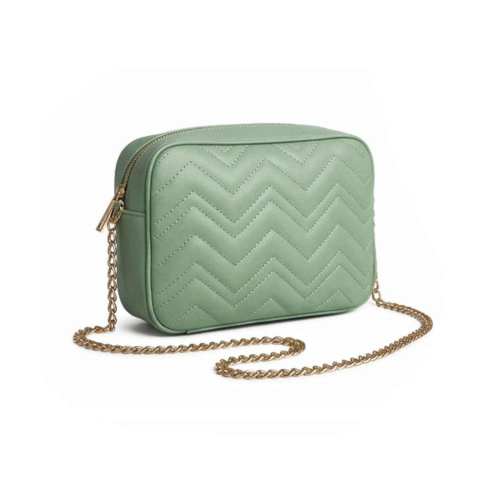 Bag It Aura Crossbody Bag - Green Vegan Leather
