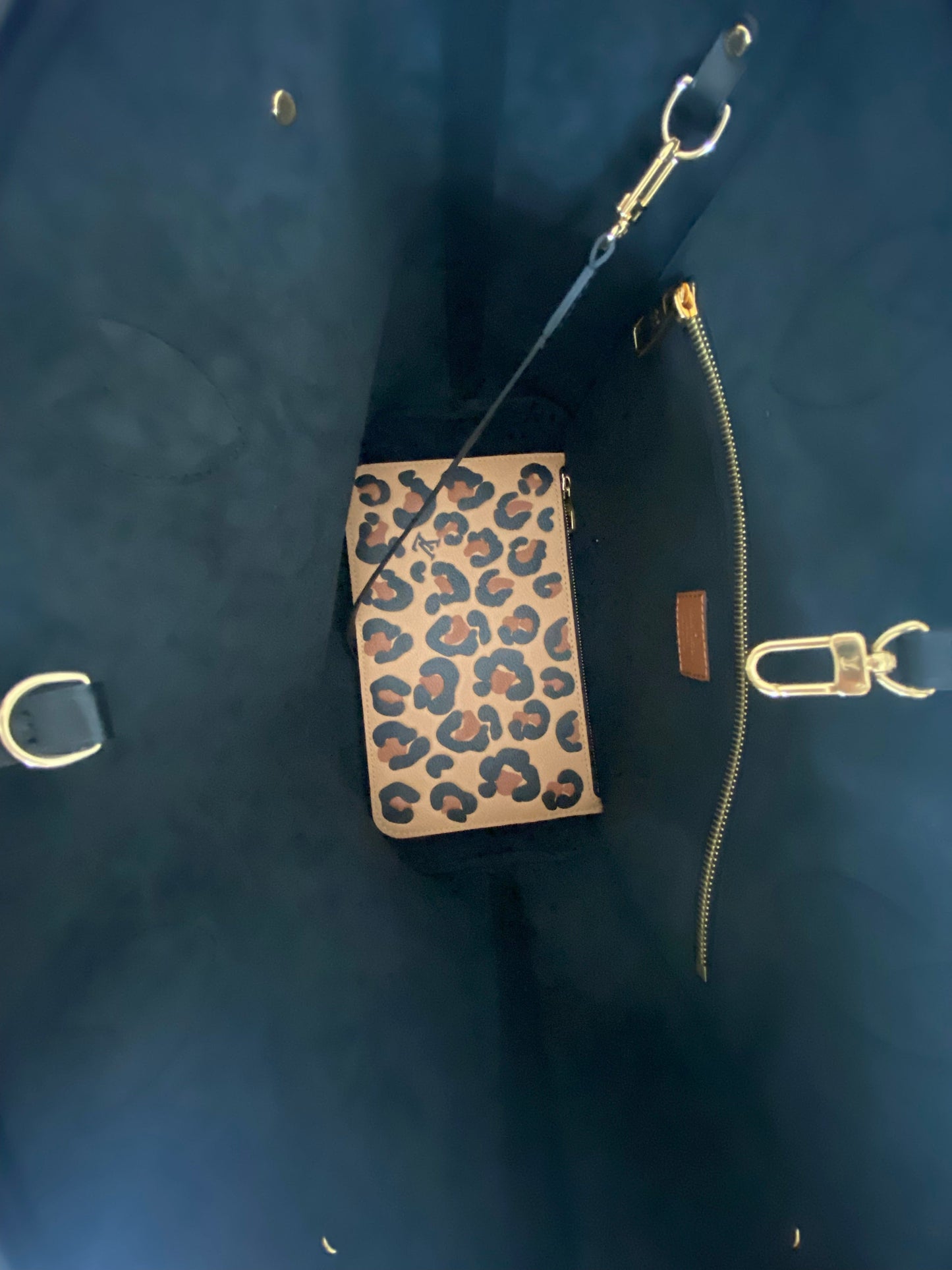 Louis Vuitton Neverfull MM Monogram Empreinte Leather M45856