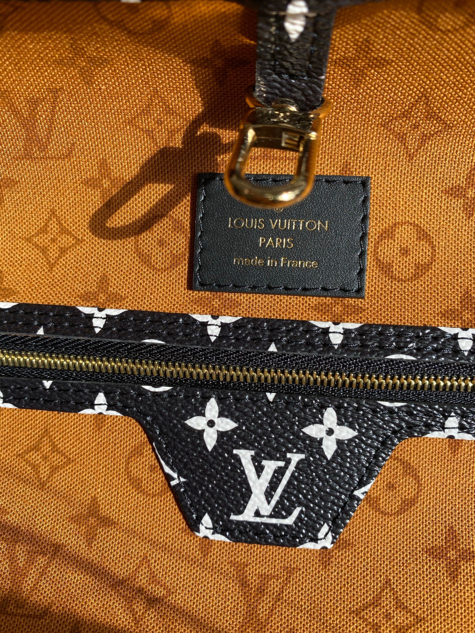 Louis Vuitton LV Crafty Neverfull MM Monogram Canvas M56584 Caramel Cream