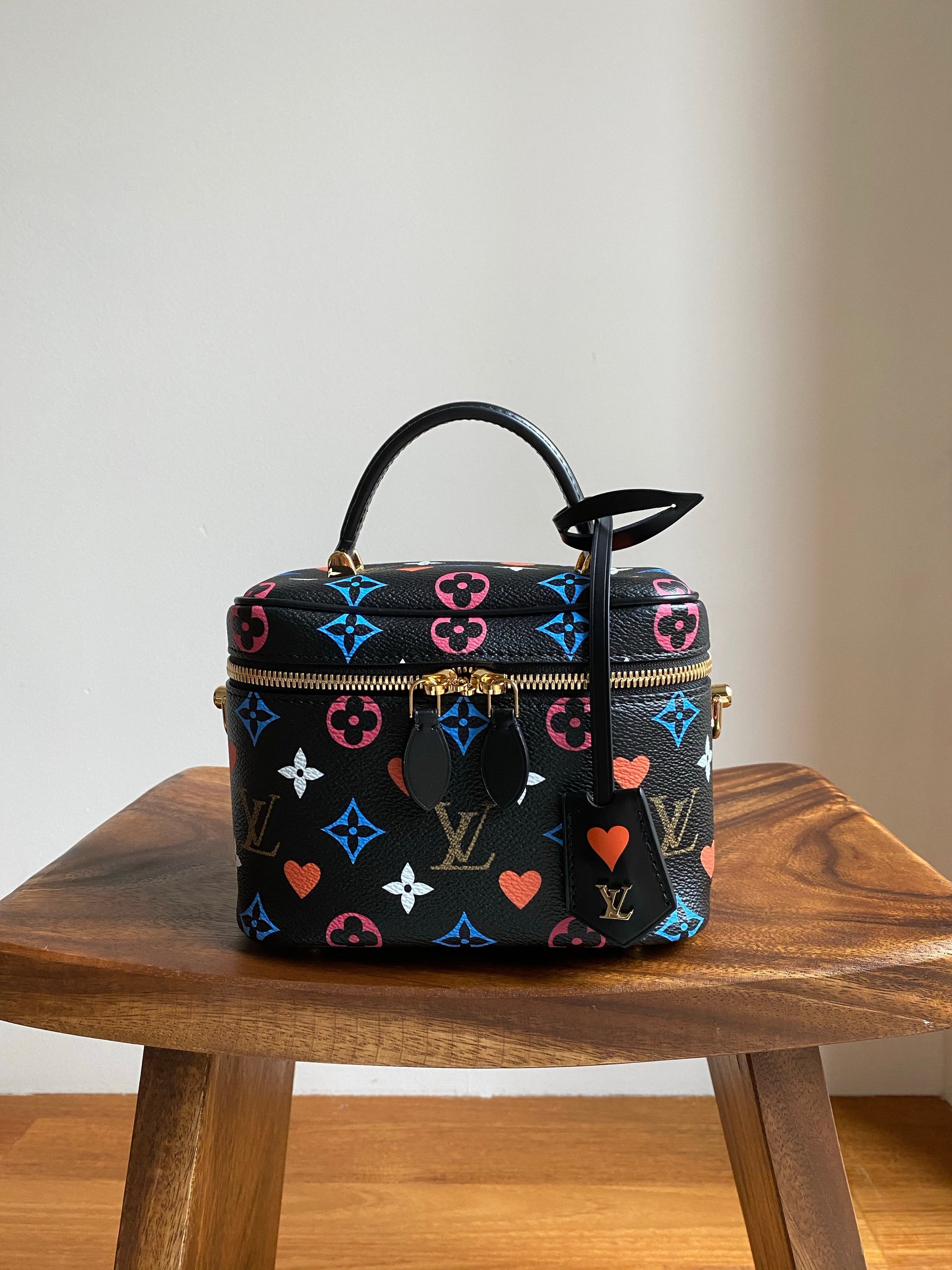 Louis Vuitton Game On Vanity PM Black Monogram Canvas M57482