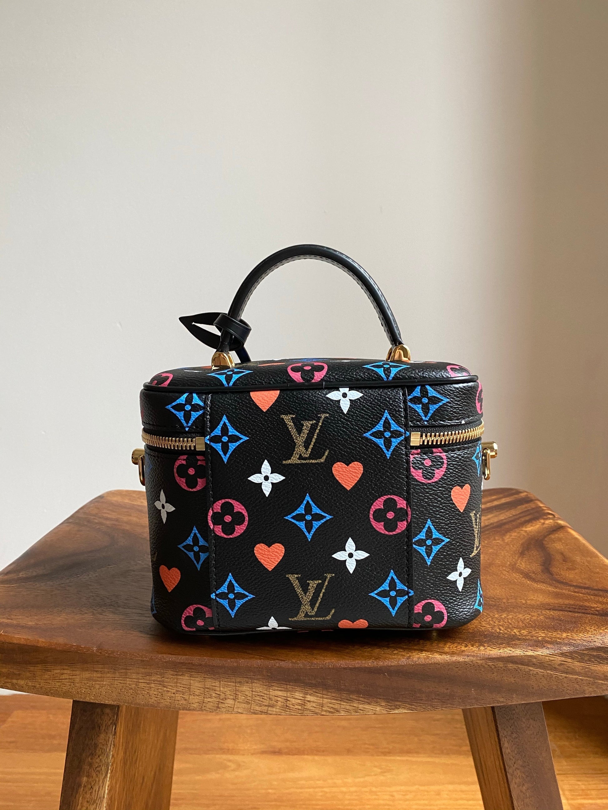 Louis Vuitton Game On Vanity PM Black Monogram Canvas M57482