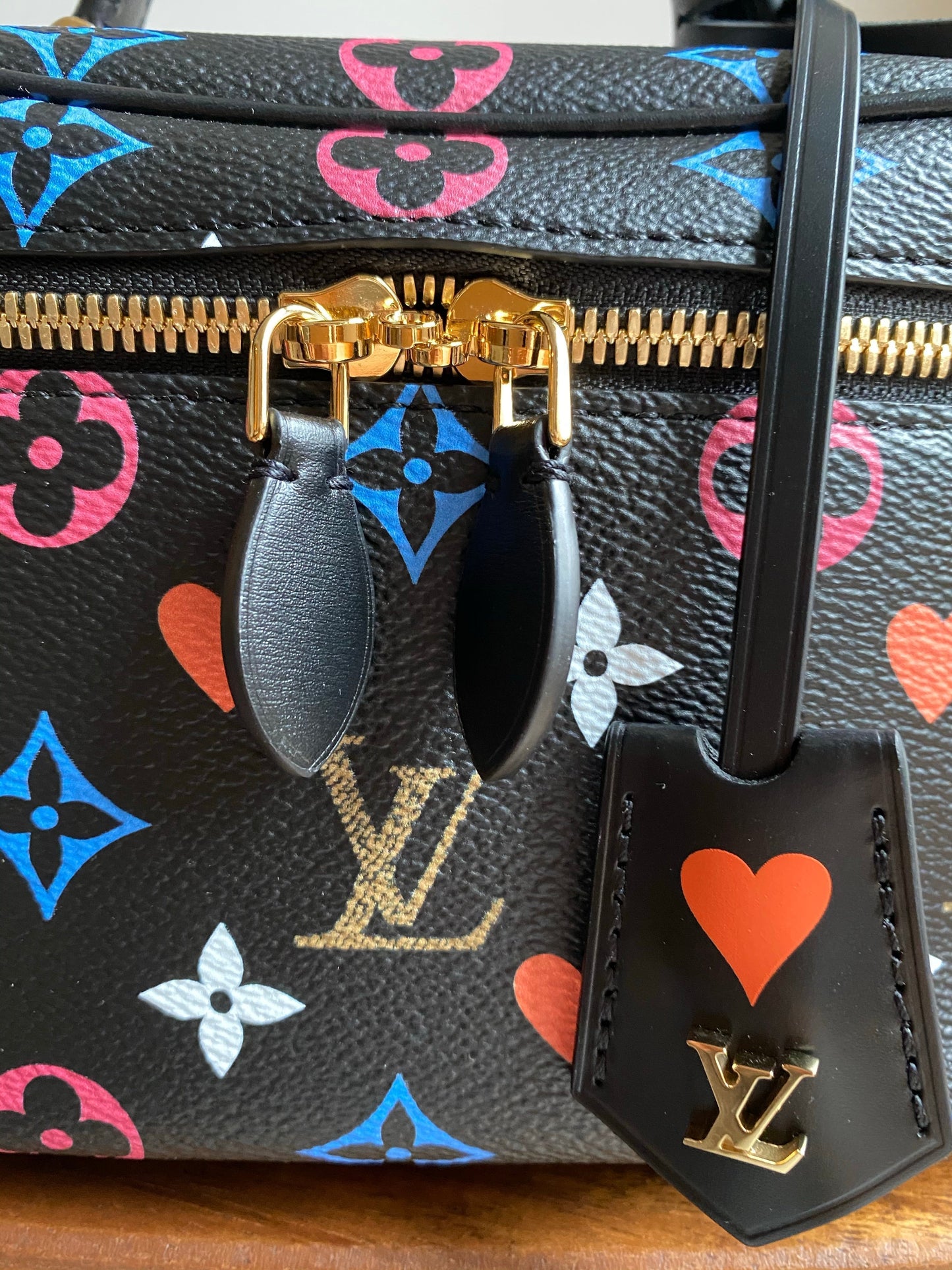 Louis Vuitton Game On Vanity PM Black Monogram Canvas M57482