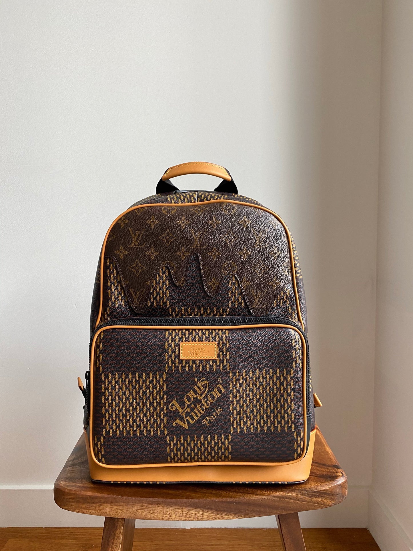 Louis Vuitton Campus Backpack N40380 Damier Ebene Canvas Backpack