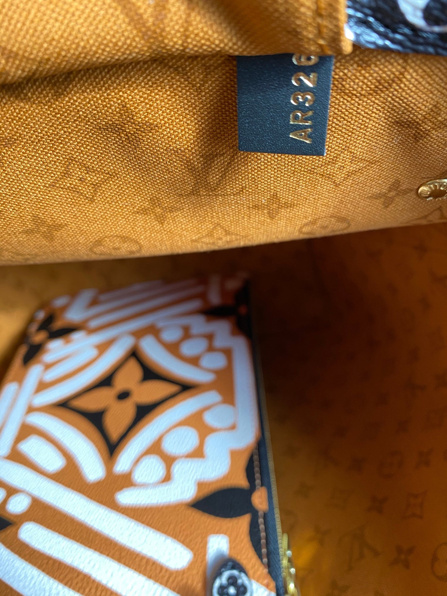 Louis Vuitton LV Crafty Neverfull MM Monogram Canvas M56584 Caramel Cream