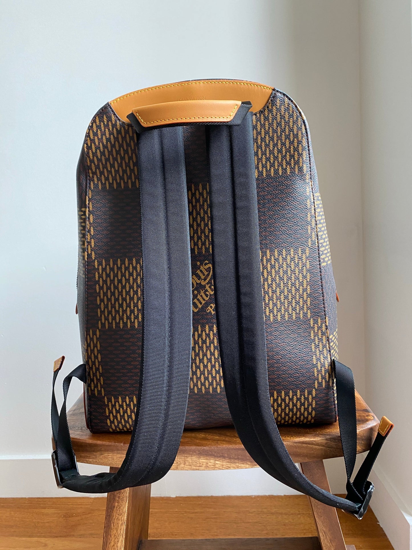 Louis Vuitton Campus Backpack N40380 Damier Ebene Canvas Backpack