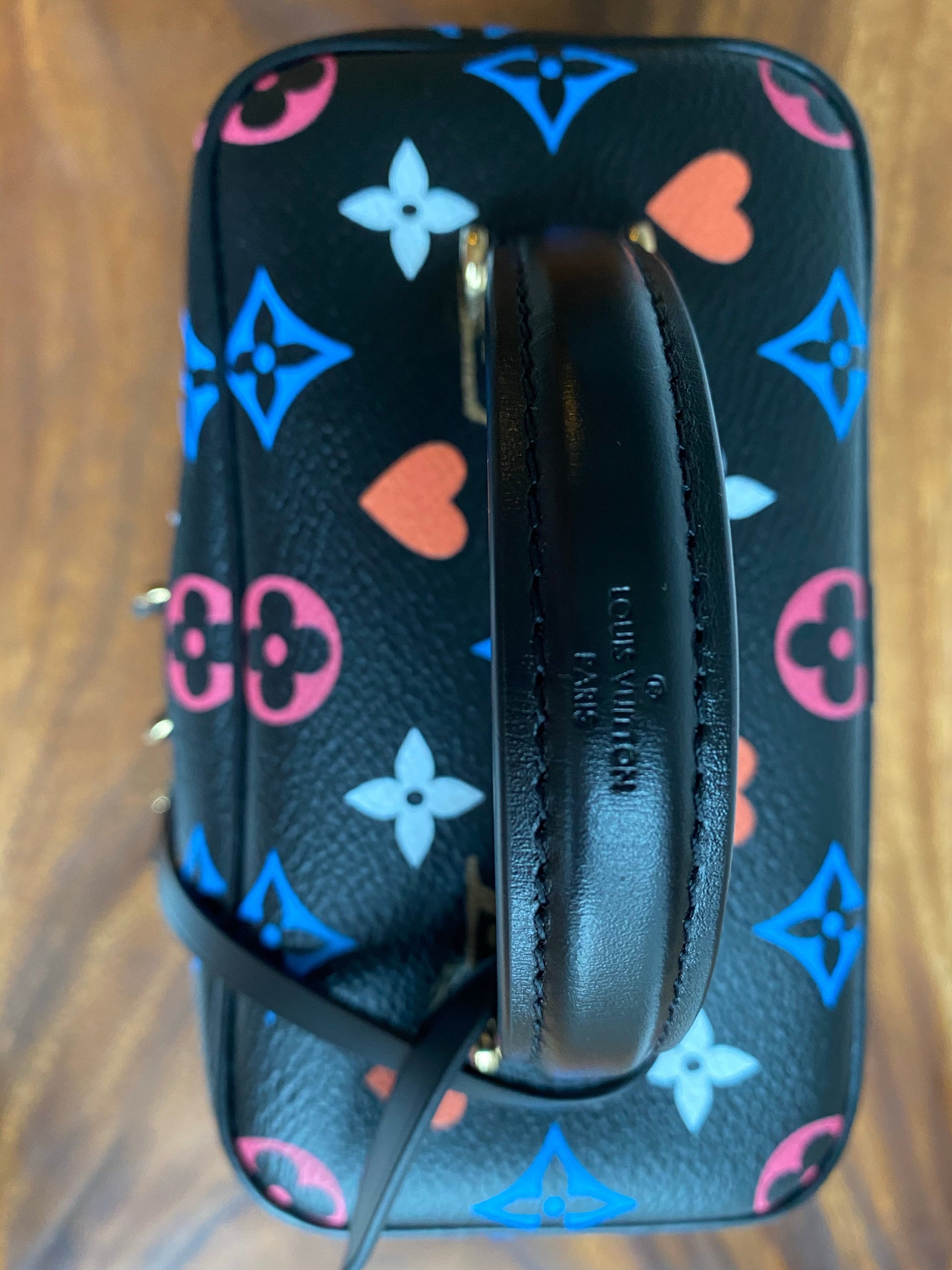 Louis Vuitton Game On Vanity PM Black Monogram Canvas M57482