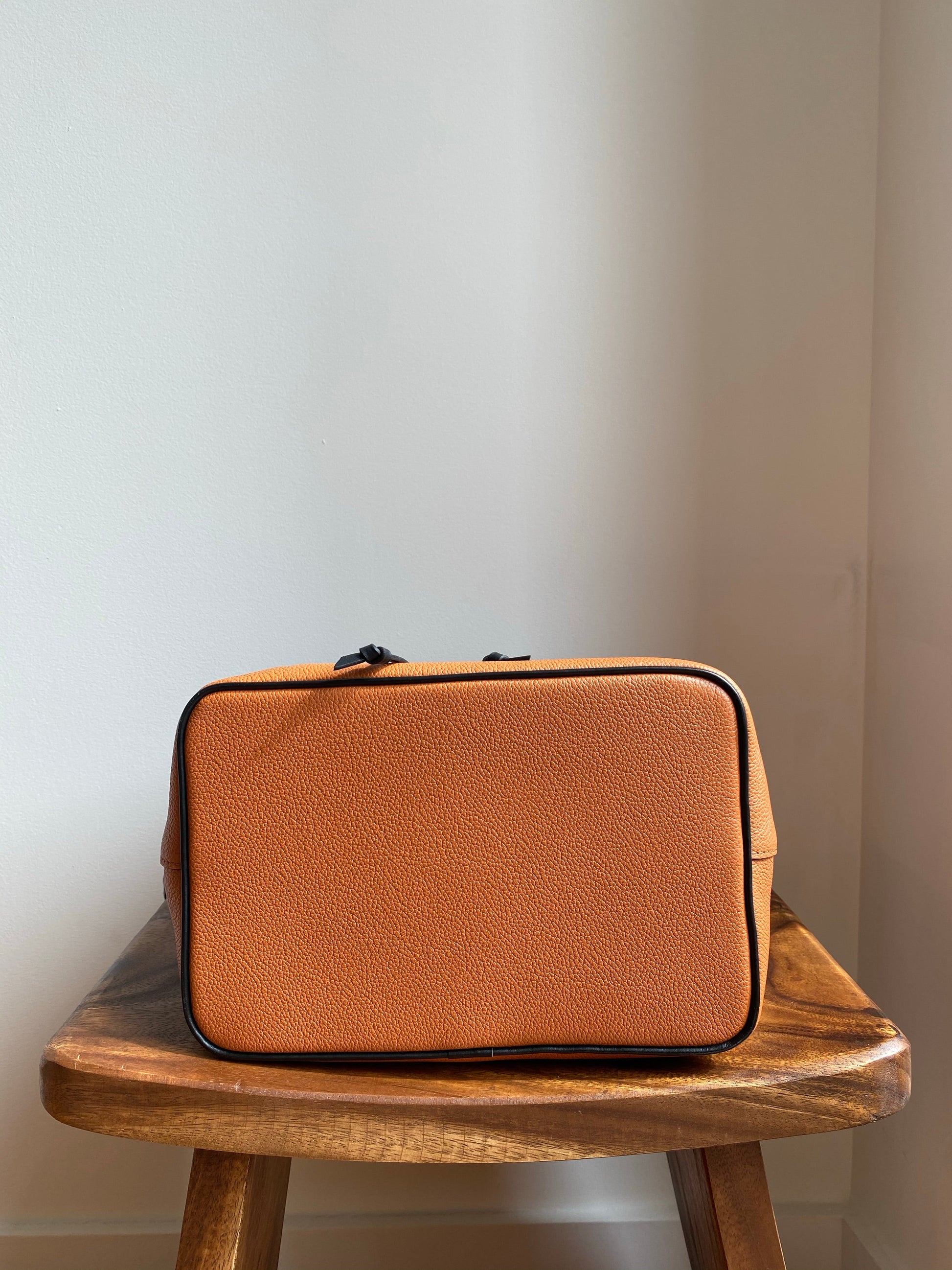 Louis Vuitton LV Crafty NeoNoe MM Caramel Embossed Leather M56888