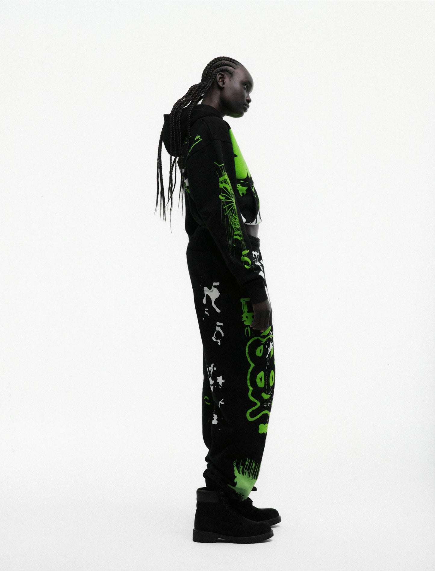 Sp5der X-ray Sweatpant - Black
