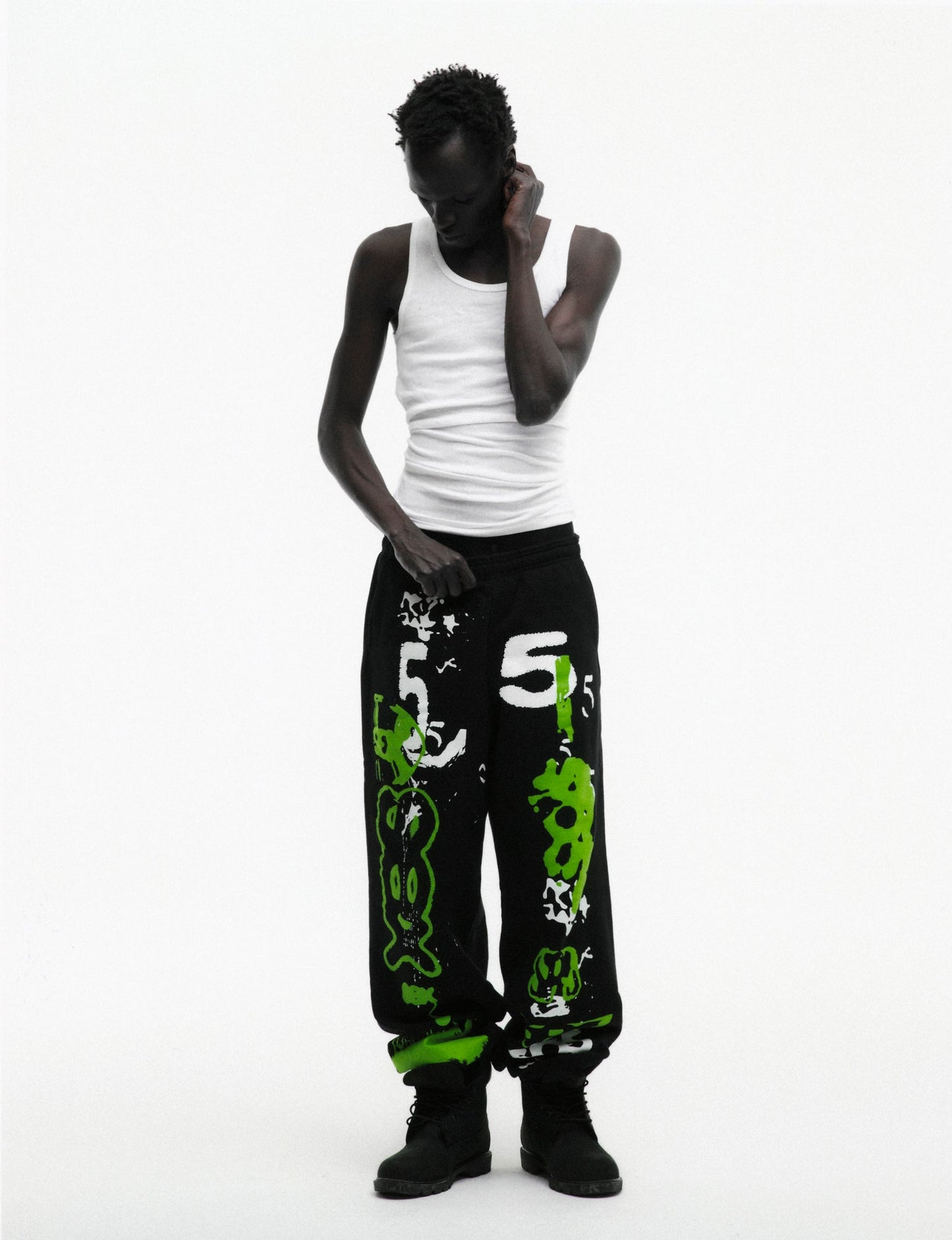 Sp5der X-ray Sweatpant - Black