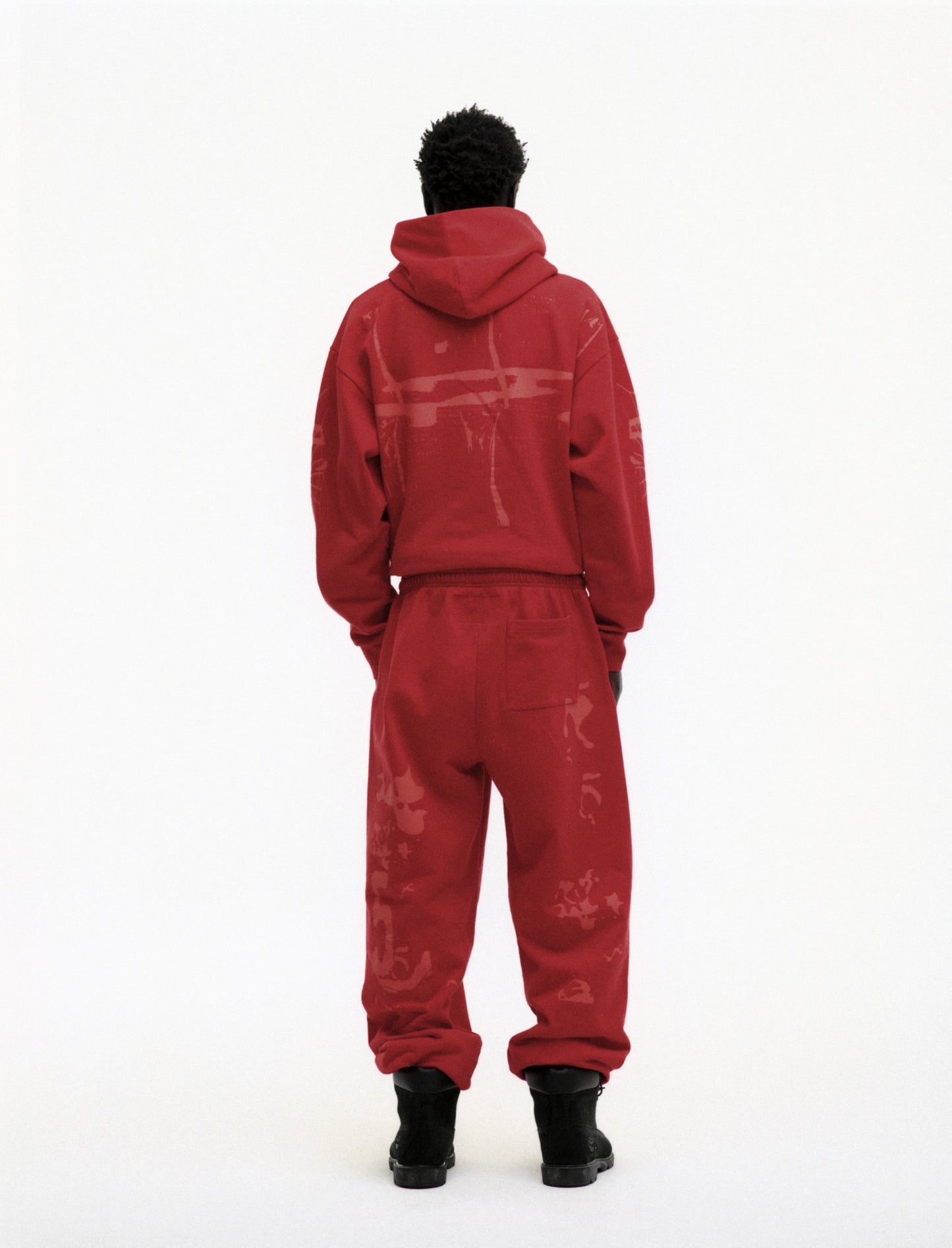 Sp5der X-ray Sweatpant - Red