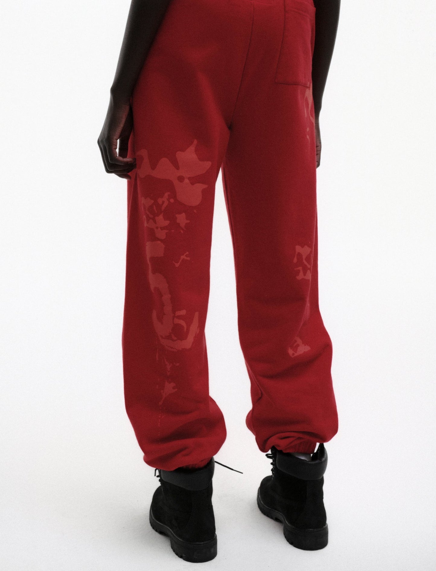 Sp5der X-ray Sweatpant - Red