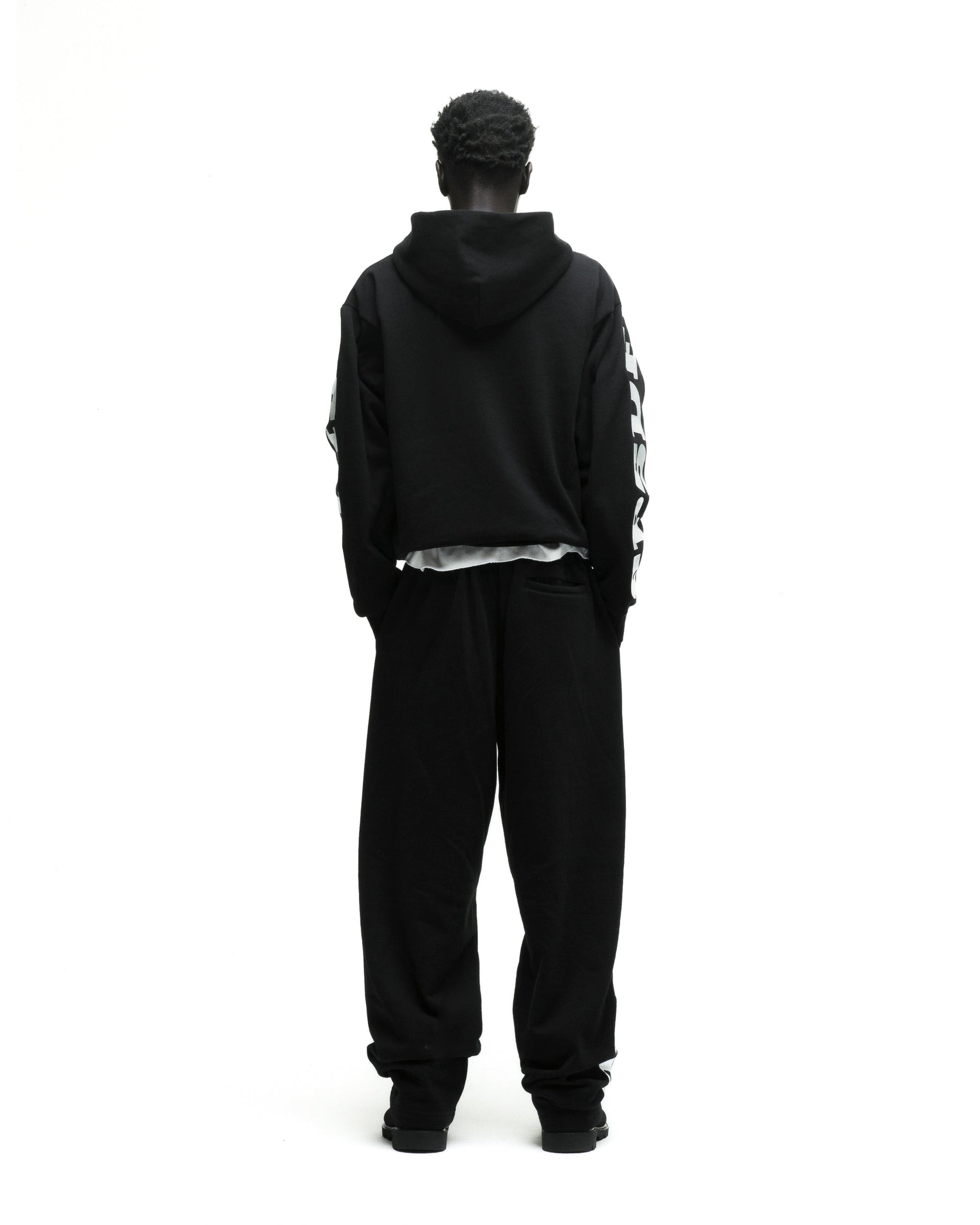 SP5DER MX555 Full-Zip Hoodie – Black - Detail View 8