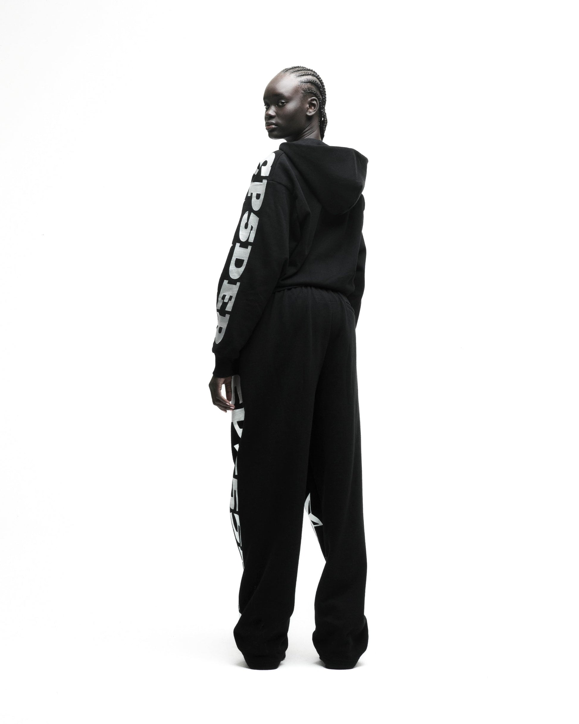 SP5DER MX555 Full-Zip Hoodie – Black - Detail View 9