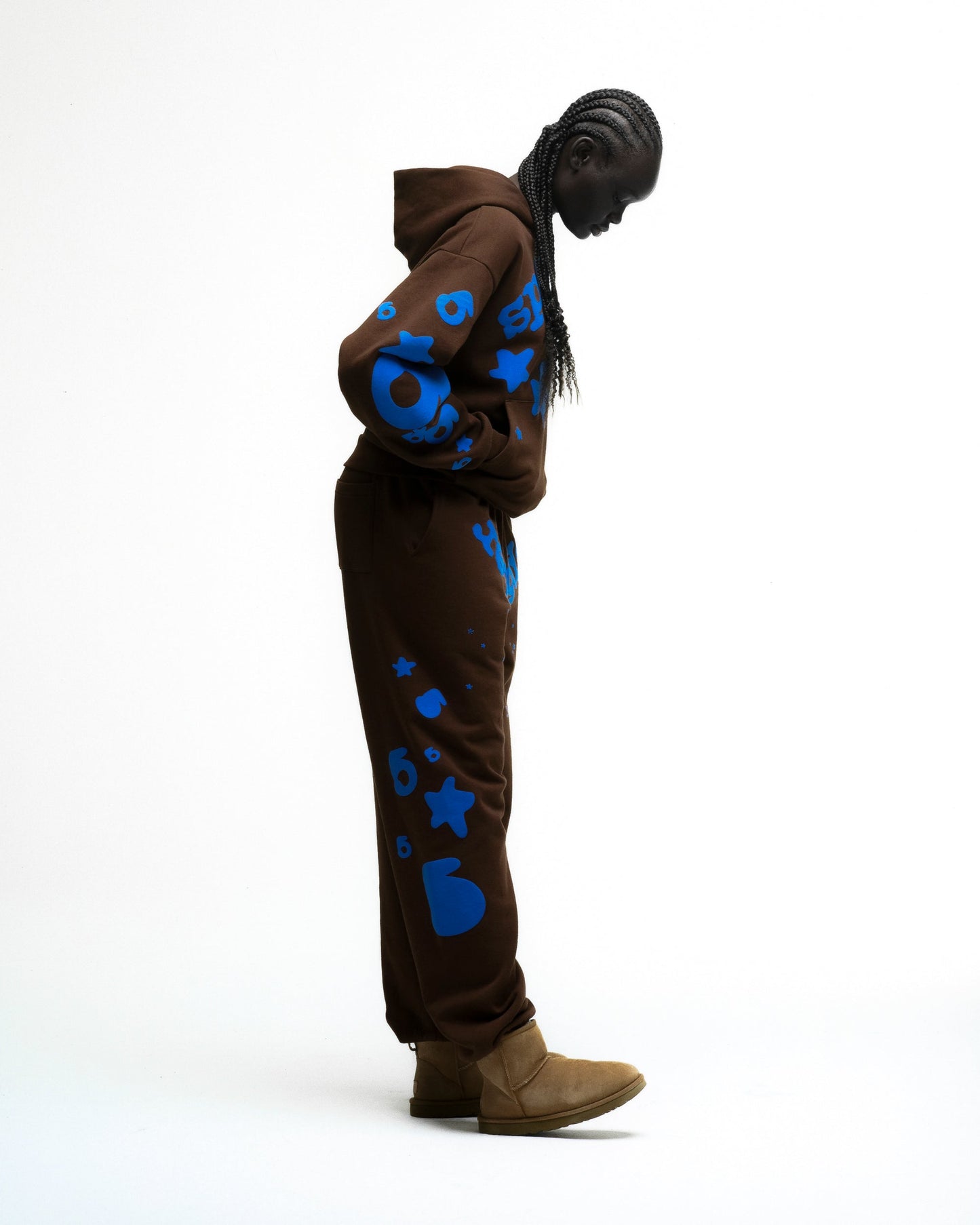 SP5DER Beluga V2 Sweatpant in Brown