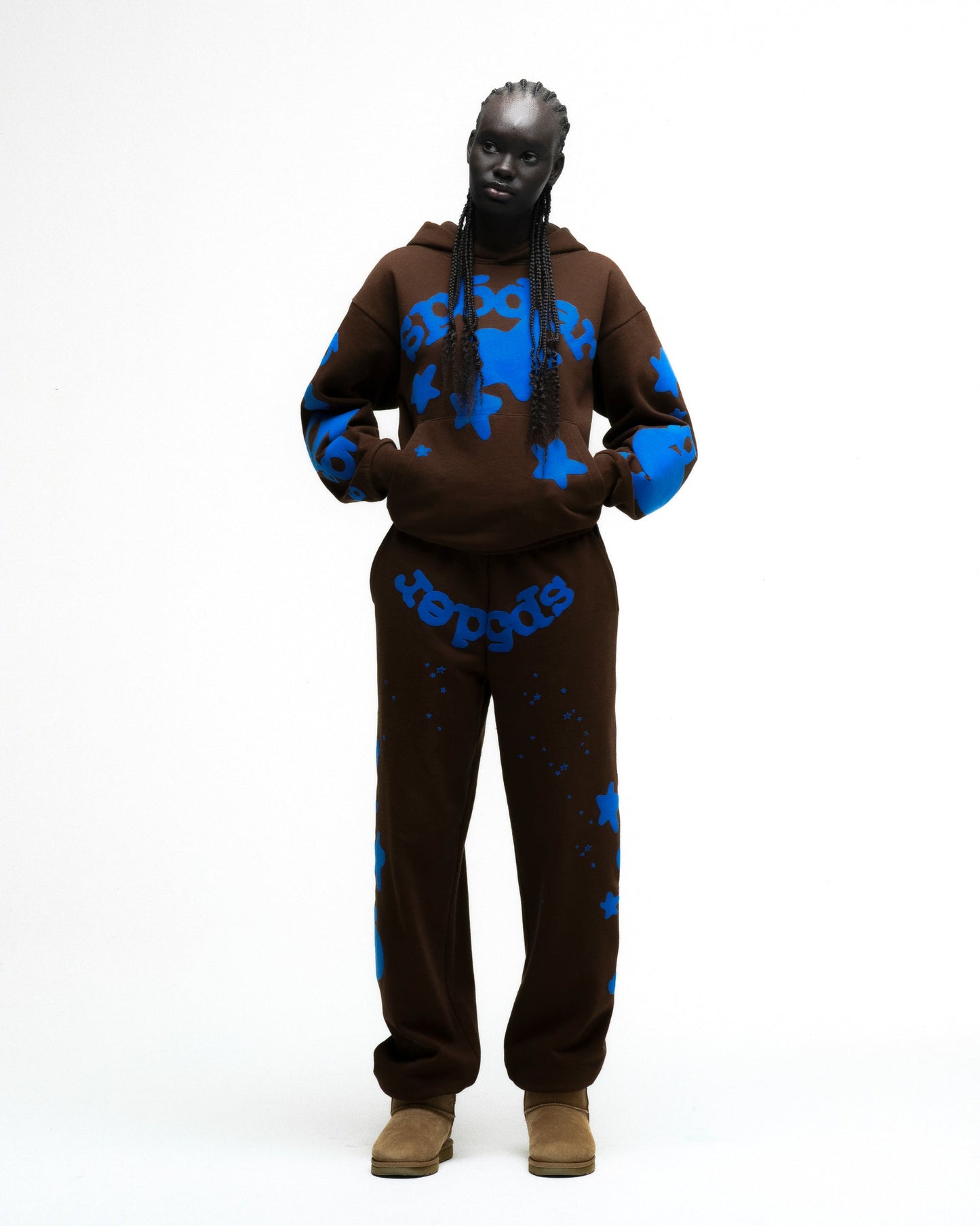 SP5DER Beluga V2 Sweatpant in Brown