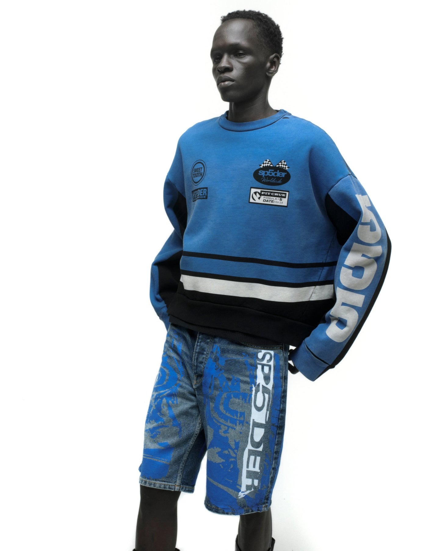 Sp5der Triple Five Crewneck