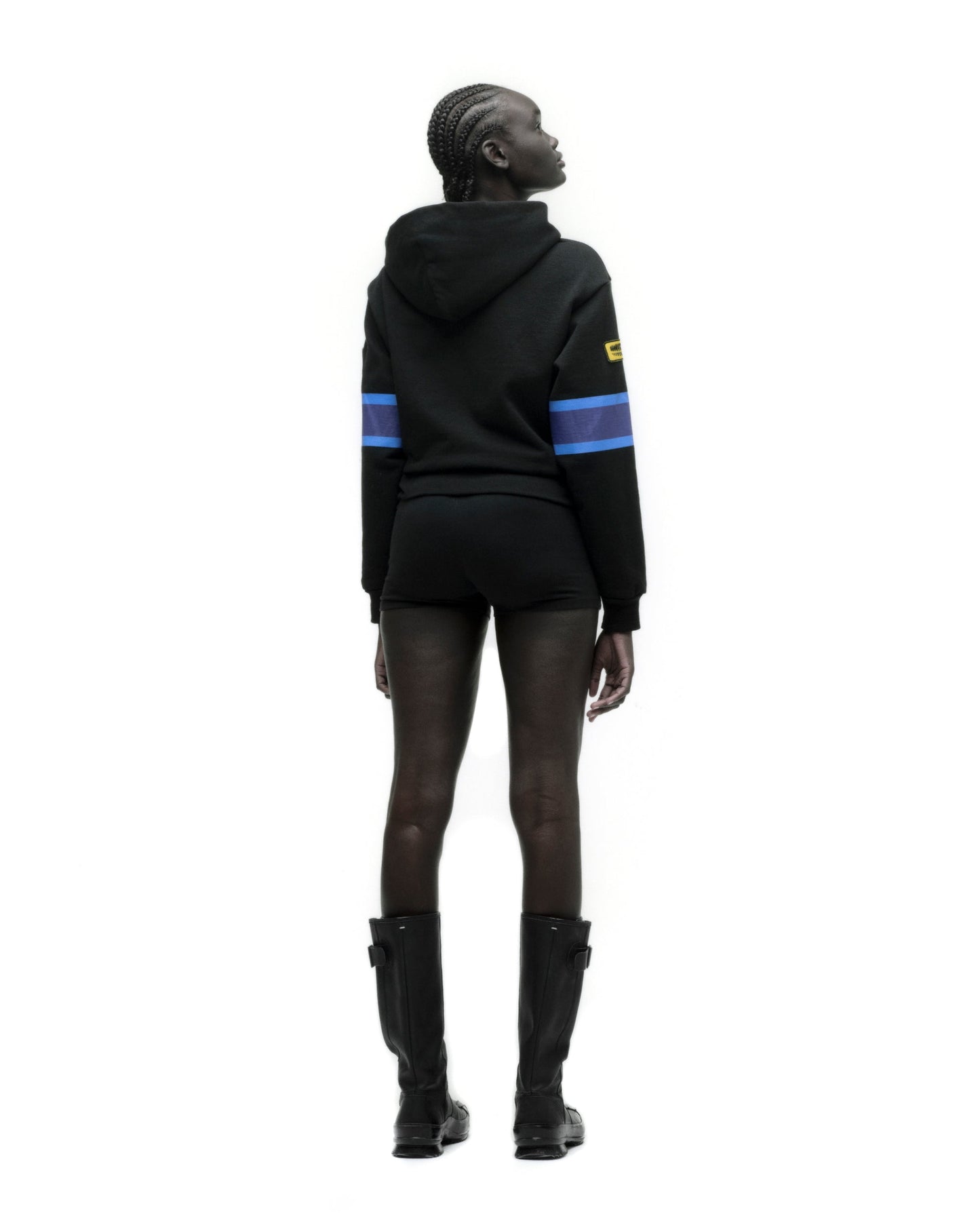 SP5DER GT Full-Zip Hoodie – Black - Detail View 11