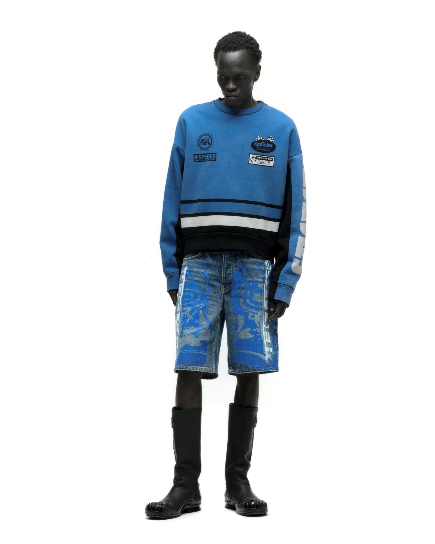 Sp5der Triple Five Crewneck