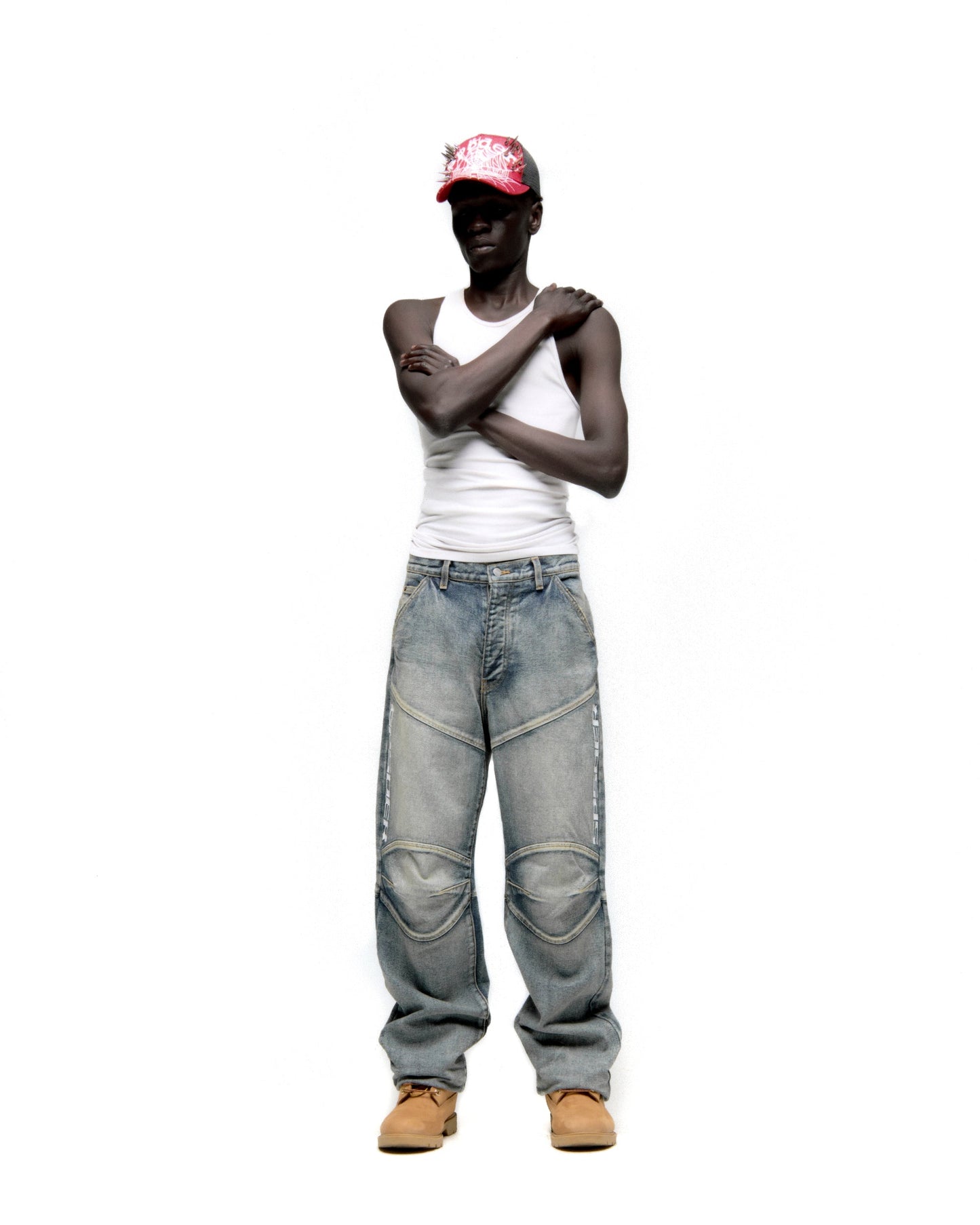 SP5DER Pit Crew Denim in Indigo