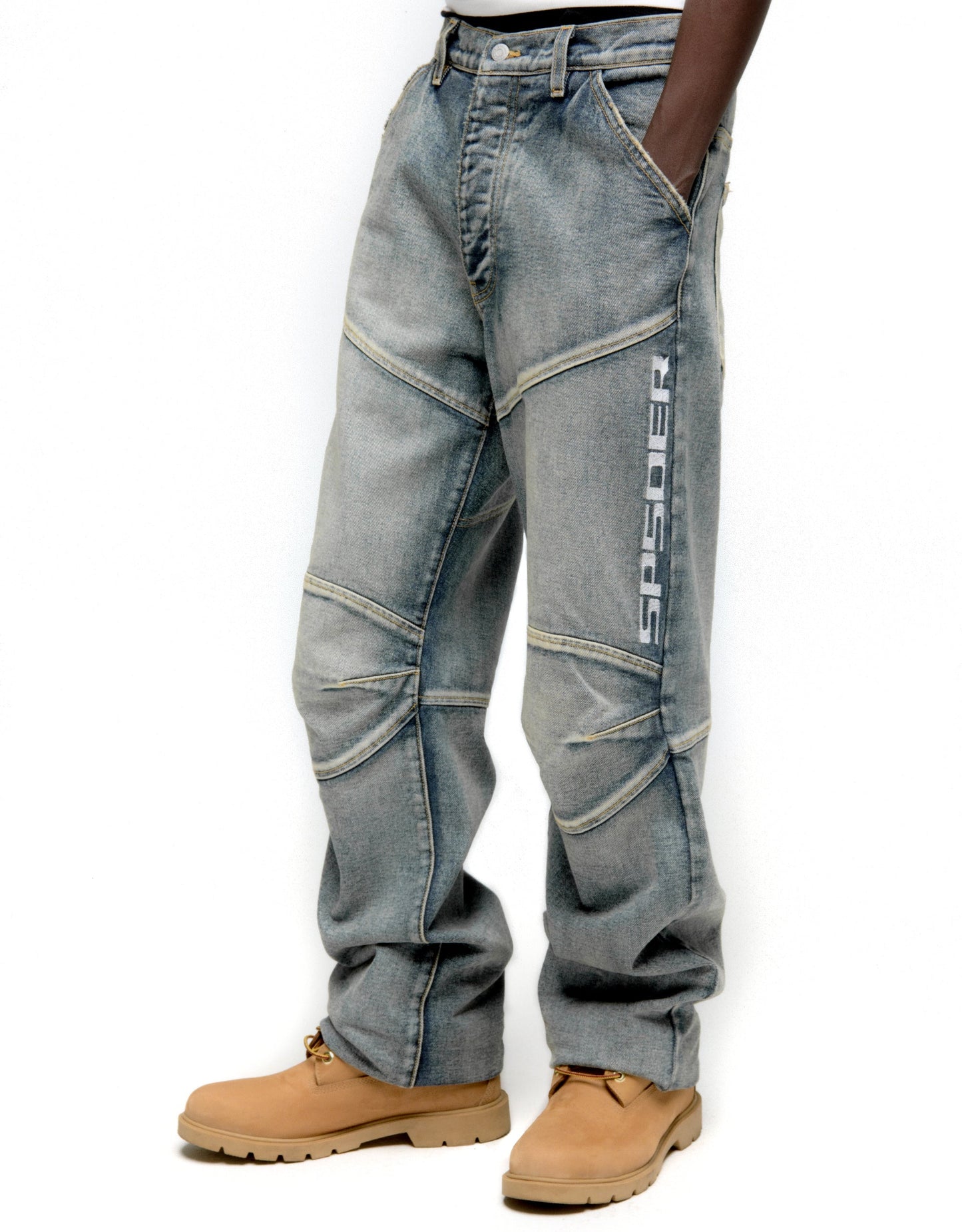 SP5DER Pit Crew Denim in Indigo