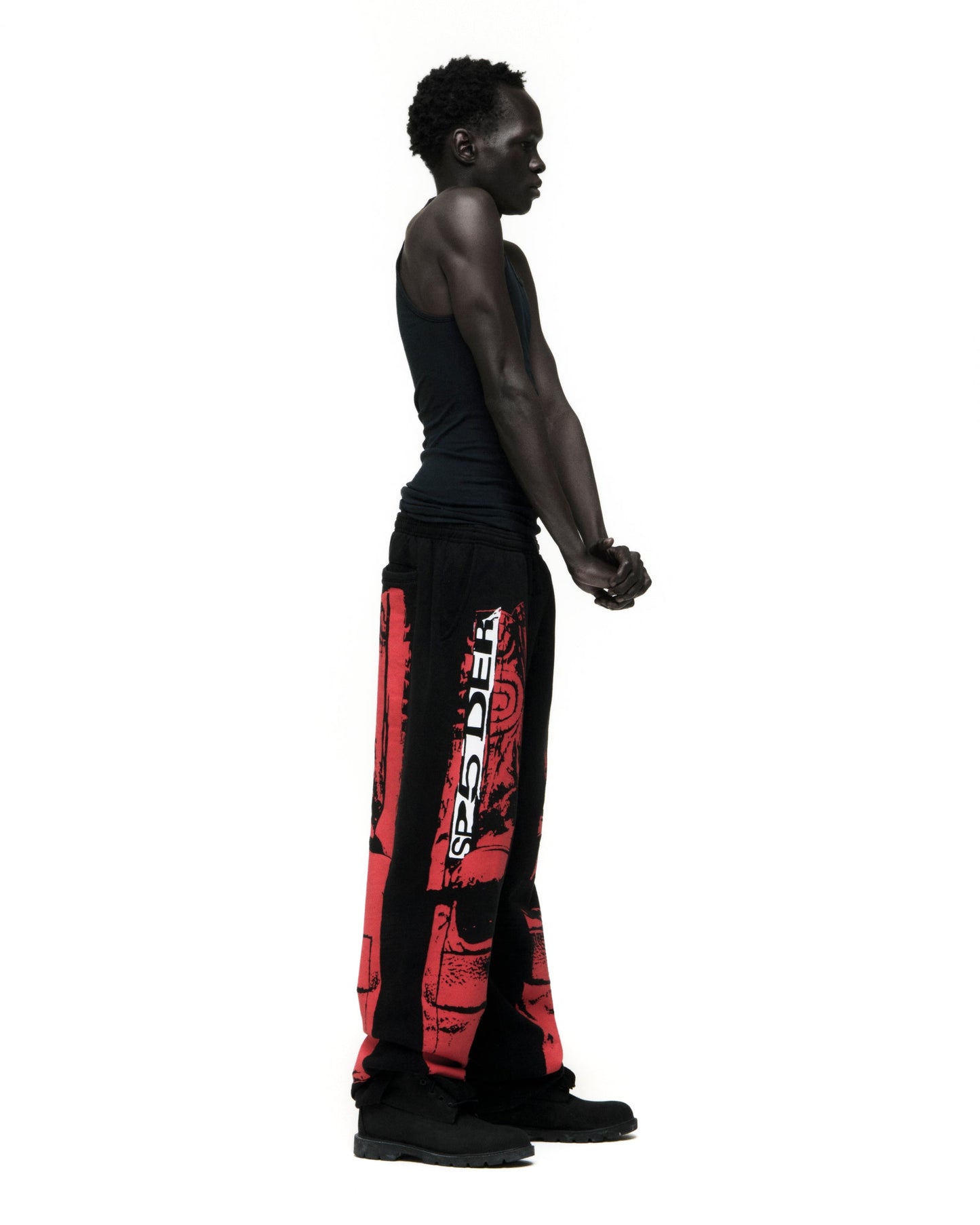 SP5DER JP5 Moto Sweatpant in Black