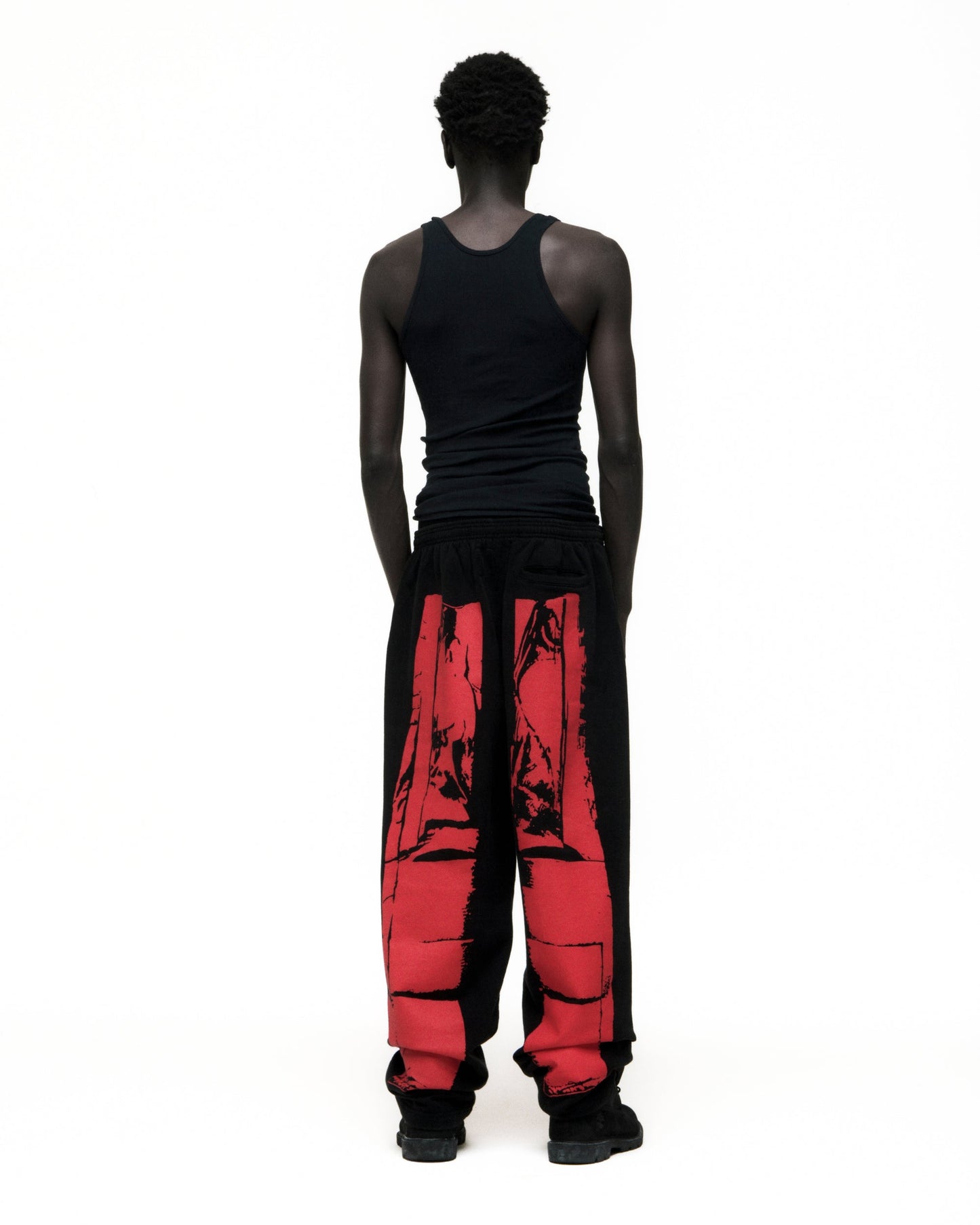 SP5DER JP5 Moto Sweatpant in Black