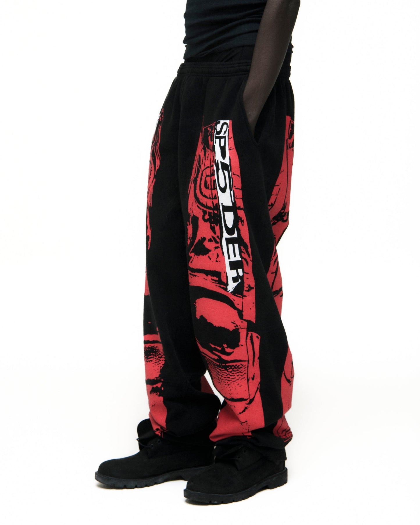 SP5DER JP5 Moto Sweatpant in Black