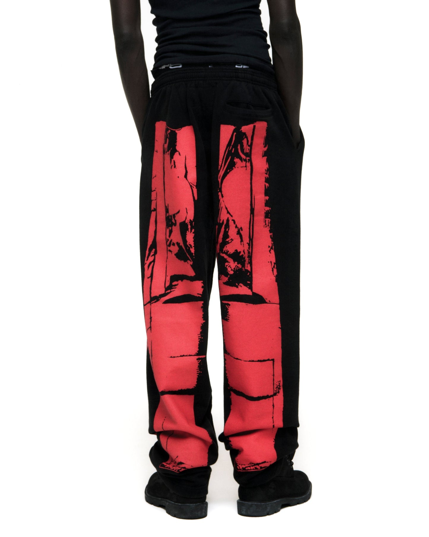 SP5DER JP5 Moto Sweatpant in Black