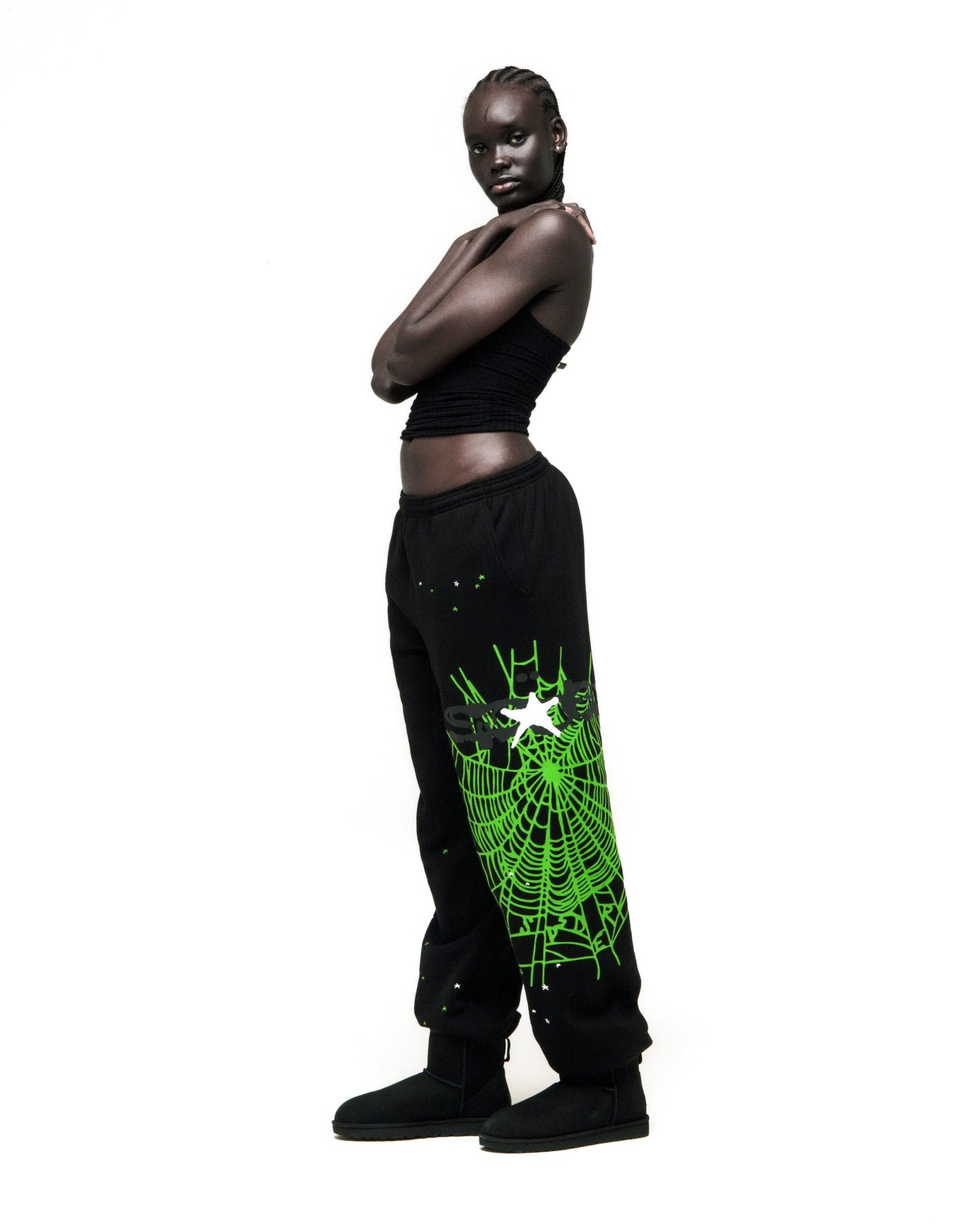 SP5DER Heavy Web Sweatpant in Black