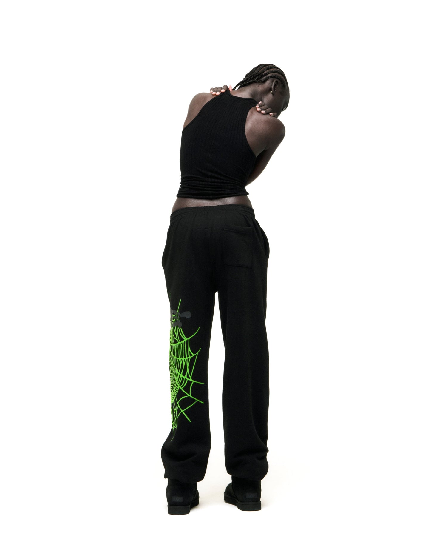 SP5DER Heavy Web Sweatpant in Black