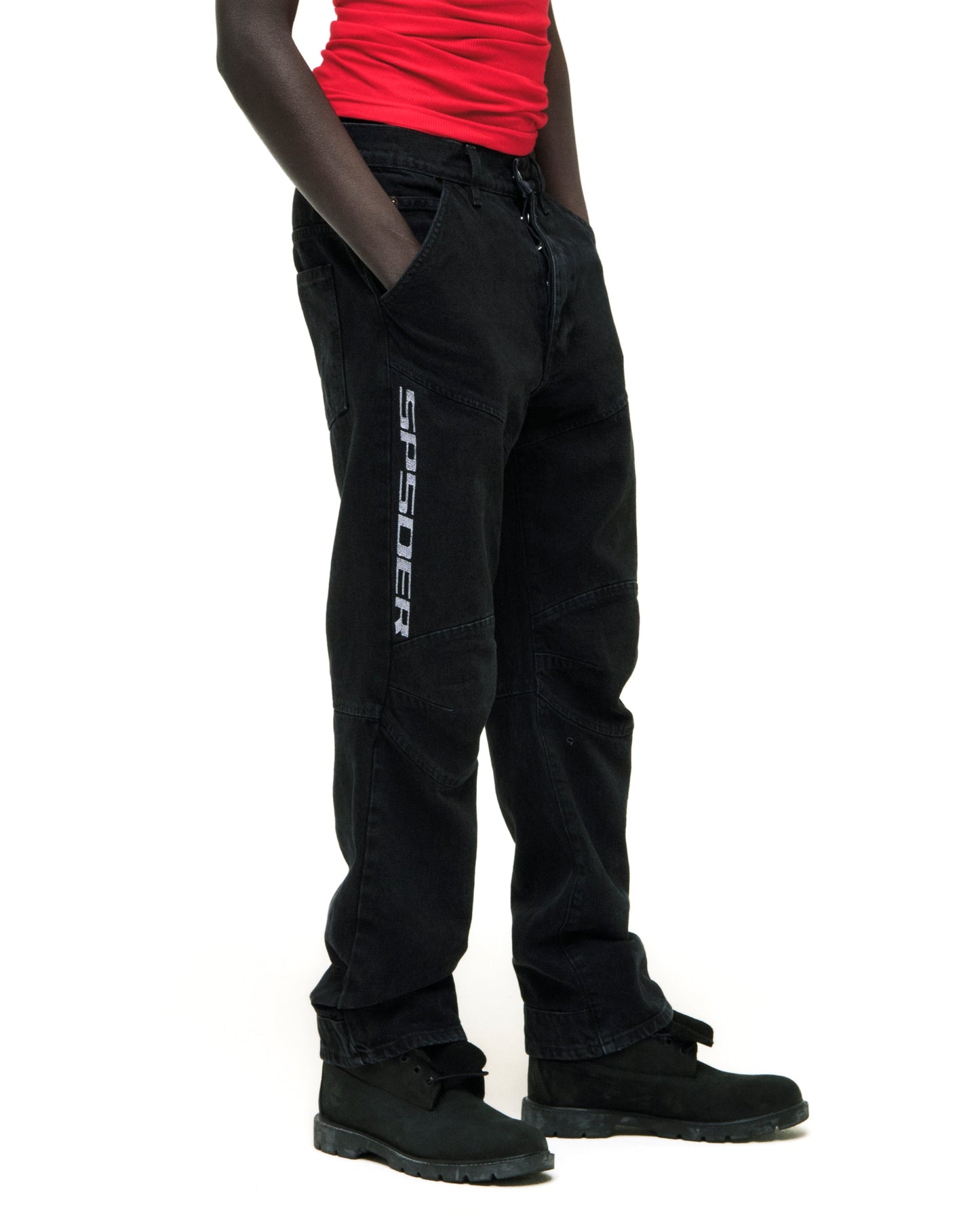 SP5DER Pit Crew Denim in Black