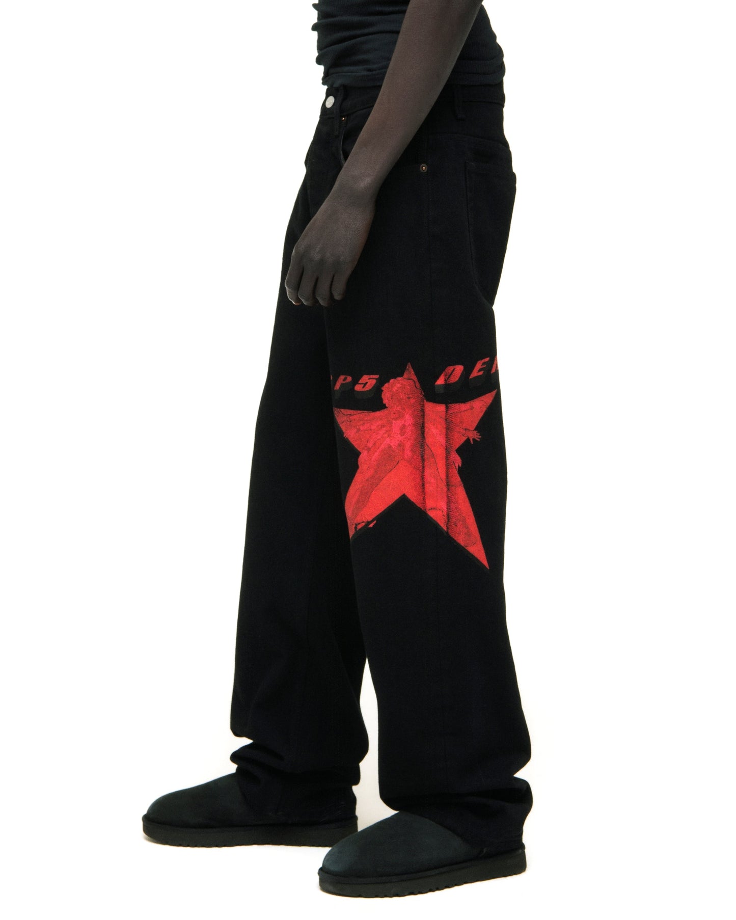 SP5DER Star Girl Denim in Black
