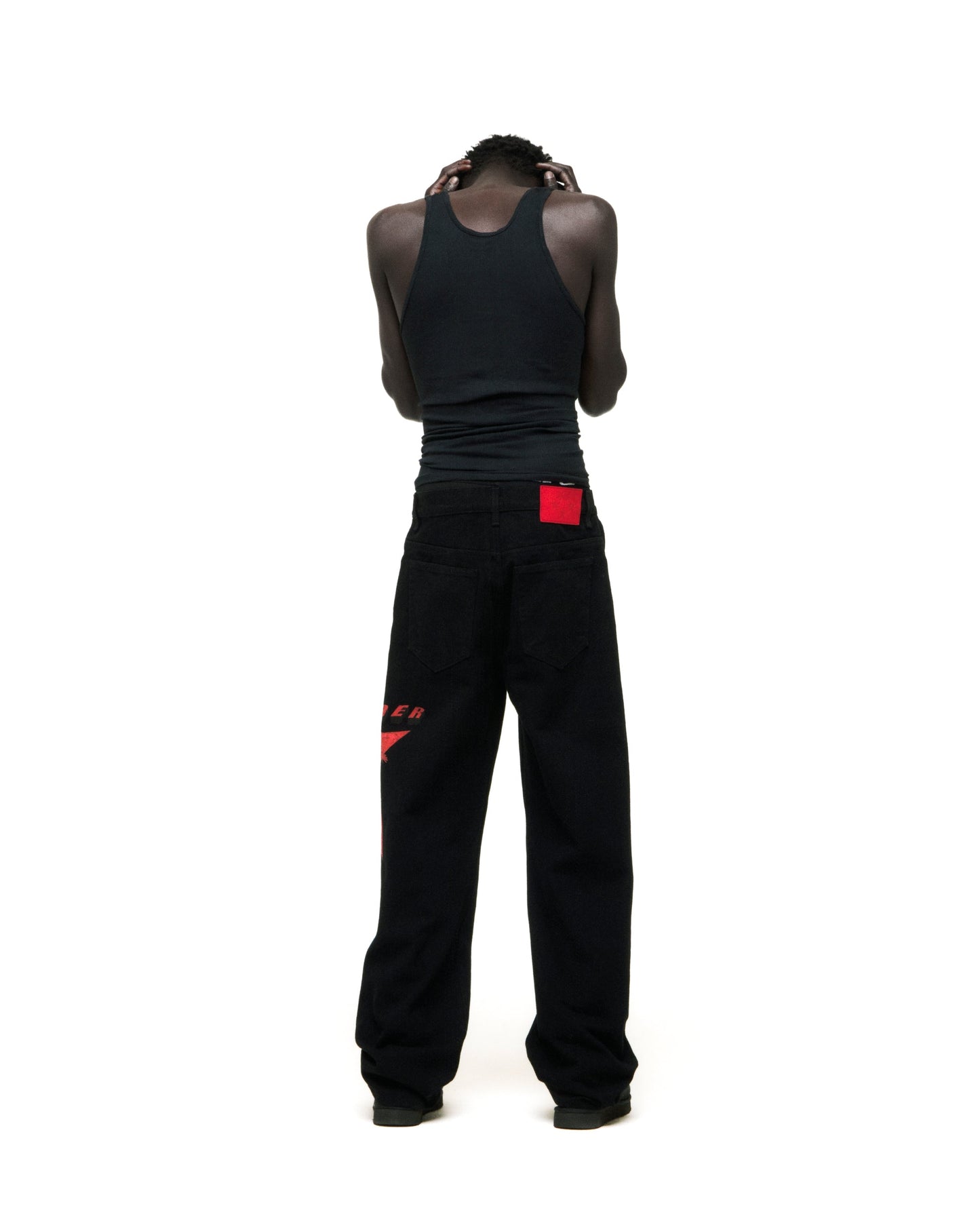 SP5DER Star Girl Denim in Black