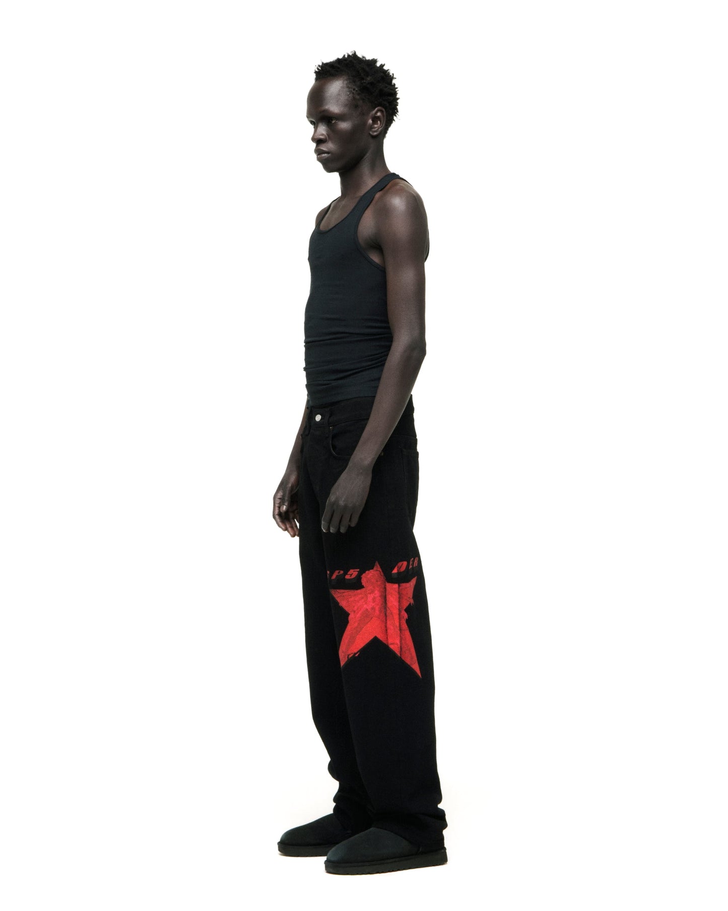 SP5DER Star Girl Denim in Black
