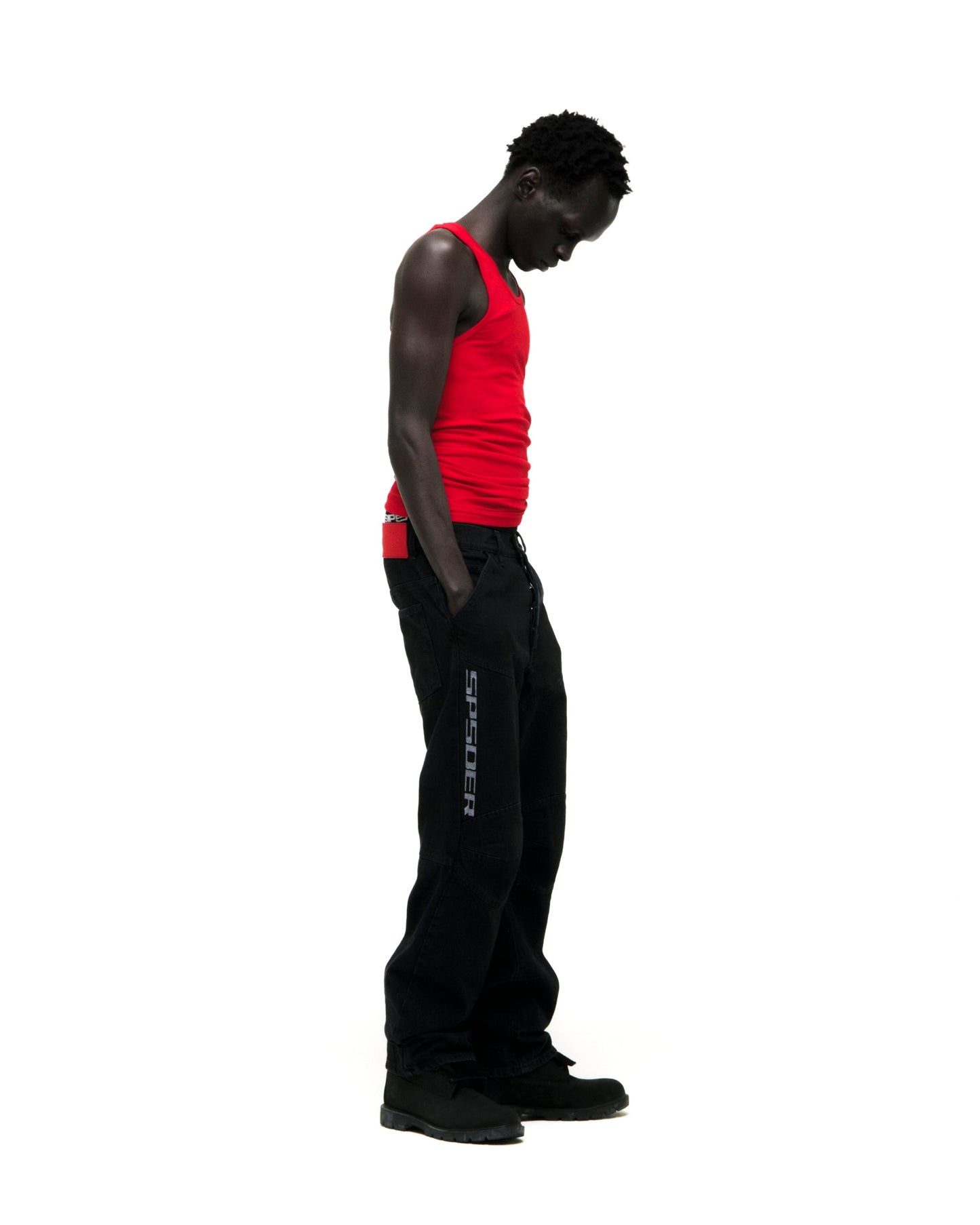 SP5DER Pit Crew Denim in Black