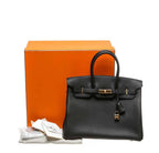 Hermes Birkin 35 Noir Togo Leather Gold Hardware