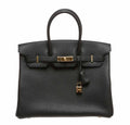 Hermes Birkin 35 Noir Togo Leather Gold Hardware